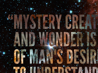 Nebula armstrong nebula poster quote space typography