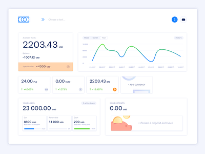 Bank Dashboard app dashboard desktop interface statistics ui ux web