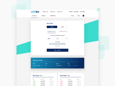 Bluebit Landing Page