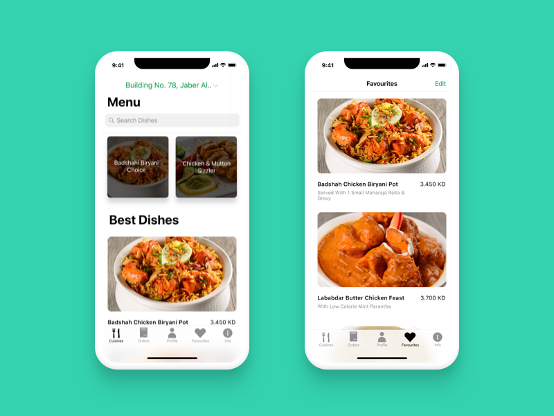 Mugal Mahal Online Food Ordering App mobile app iphone8 iphonex app 2018 order online food ios