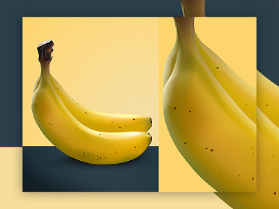 3D Banana Illustration