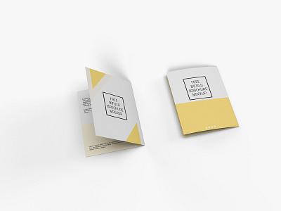 Free Bifold brochure mockup template. a4 mockup brochure free mockup graphic design mockup mockupdesign psd mockup