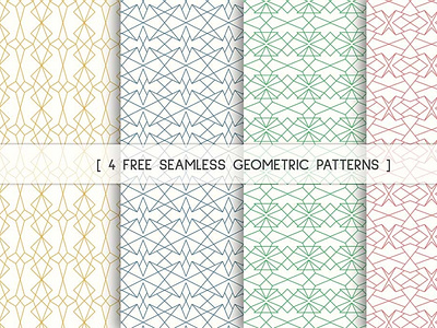 4 Free seamless geometric patterns fabric free geometric line patterns patterns seamless textile design