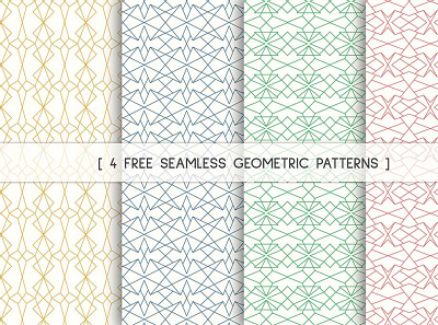 4 Free seamless geometric patterns fabric free geometric line patterns patterns seamless textile design