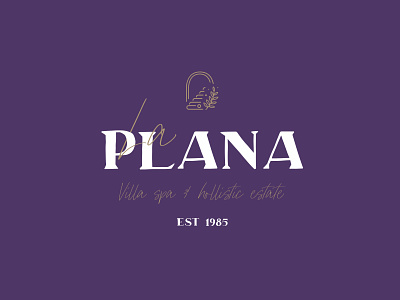 La Plana holistic honey logotype