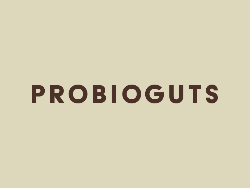 Probioguts design icon illustration probiotics