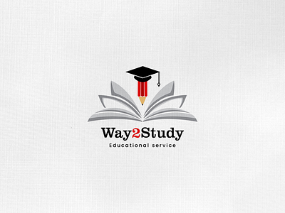 Logo Design Way2study adobe adobe xd design education education logo logo logo concept logo design mockup typography vector xd