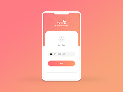 Transporter App Login