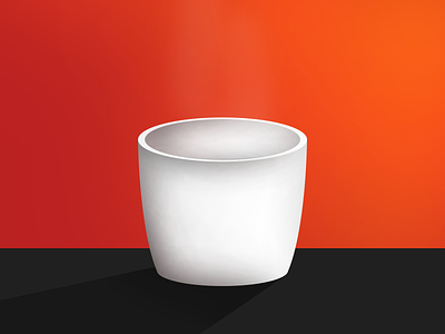 A Cup - Illustration try-out adobe adobe photoshop artwork creative cup design drawingart ideas illustration