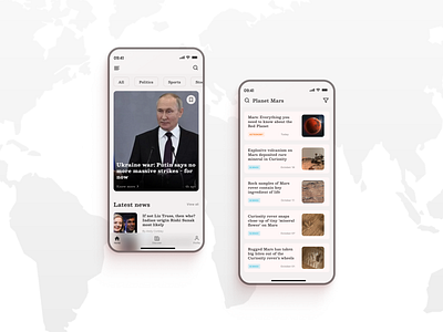 News application app branding design mobileui newdesign news newsapp productdesigner ui ux