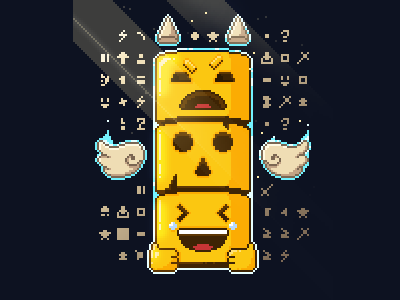 Totem emotions goodgame pixelart