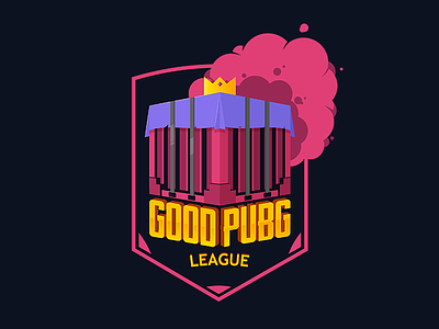 GOODPUBG League airdrop crown emblem goodgame league logo pubg