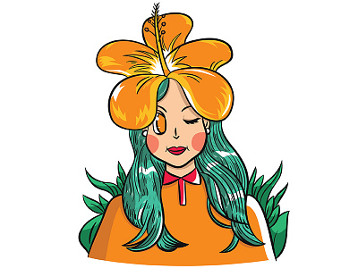 Orange lilly