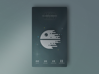 Death Star is Coming app countdown death star mobile star star wars starwars timer ui wars