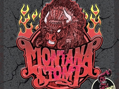 Montana Stomp avilustraciones drawing graphic design illustration logo montanastomp music rockandroll rockband