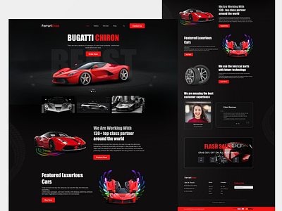 Car Automobile Shop Website