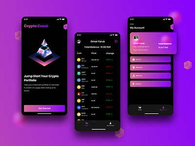 Crypto wallet - Mobile app