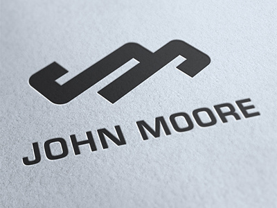 John Moore Logo Concept business card logo