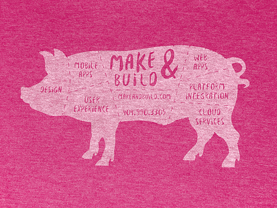 BBQ T-shirt bbq company party pigs summer