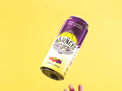 Barneys Hard Seltzer Holi Creative