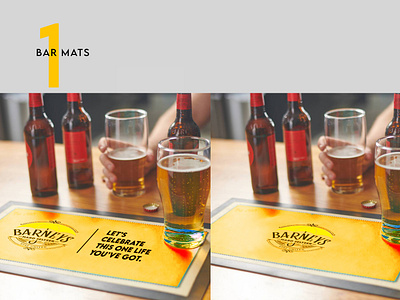 Barneys Bar mats