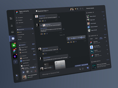 Messenger Dashboard Web App adobexd design figma graphic design illustration ui uidesign uiux xd