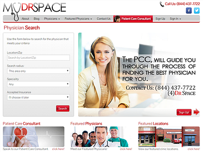 My Dr Space.com bootstrap doctor health healthcare medical patient physician responsive website