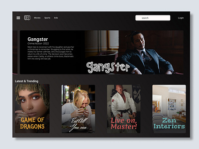 website Design For Movies