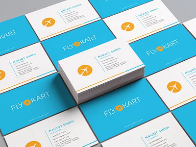 FlyoKart - Logo and Business Cards brand design brand identity branding business card design logo design