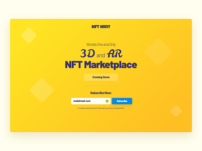 NFT Marketplace app dashboard nft ui ux webapp