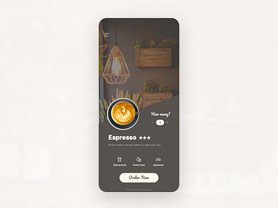 Coffee Order Mobile App