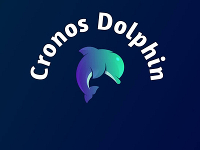 Cronos dholpin logo design graphic design logo