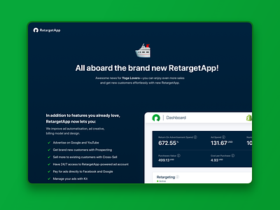Migrate user to new version. Forced type. RetargetApp braintree card number charge confirmation error error prevention faq free trial interface migration new payment payment due product design transfer ui update upgrade ux version