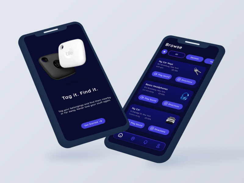 Device Locator App by Vishnu Sachith on Dribbble