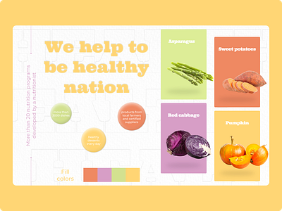 📌 Moodboard - healthy food branding design diet food graphic design health healthy food illustration logo moodboard site ui ux vector web