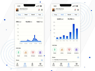 Tracking App / Sports Tracker