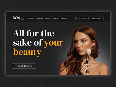 Beauty salon | Web Design