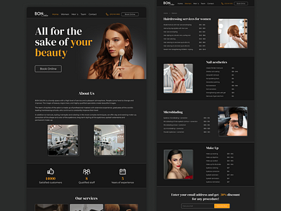 Web Site Design: Landing Page