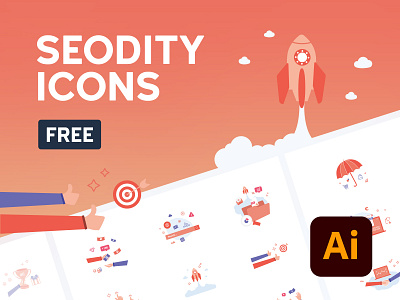 Icon set from Seodity | Freebie design free freebie icon icon set icons illustration illustrations seo
