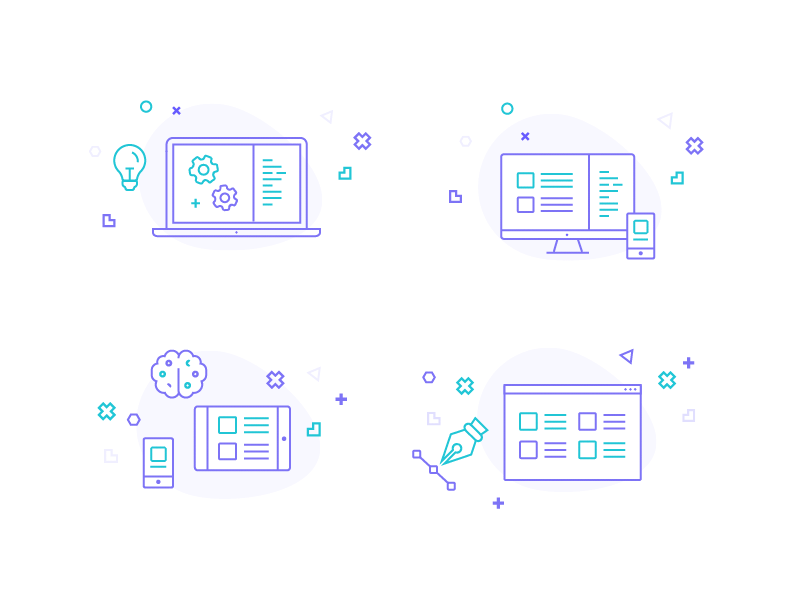 PQ icons animation computer design development gif icon icons mobile