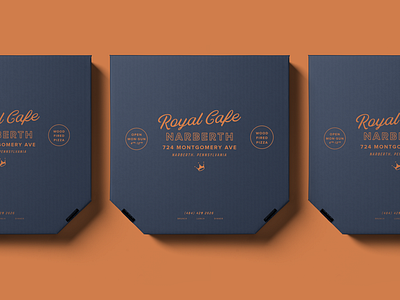 Royal Cafe Branding+ dinner food logo lynx menu philadelphia pizza pizza logo restaurant restaurant branding