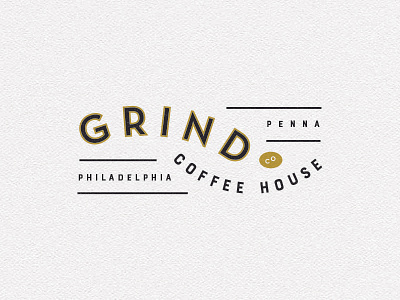 Grind Logo coffee grind lynx type typography