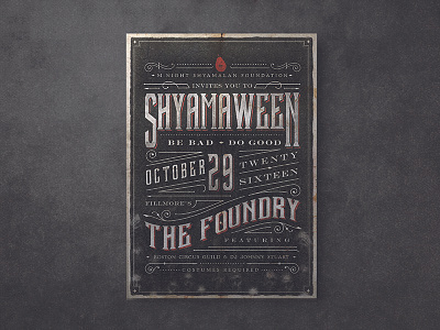 Shyamaween Poster 2016 mnight poster shyamalan shyamaween type typography