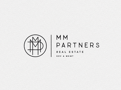 MMPartners 31 branding building developer estate logo lynx monogram real