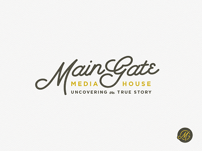 Main Gate Branding branding film logo lynx media script typography