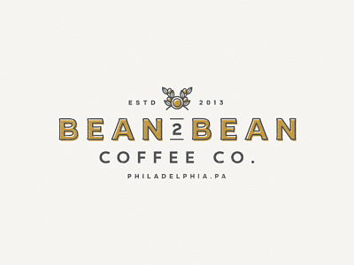 Bean2Bean | Branding bean cafe coffee company logo lynx philadelphia roaster