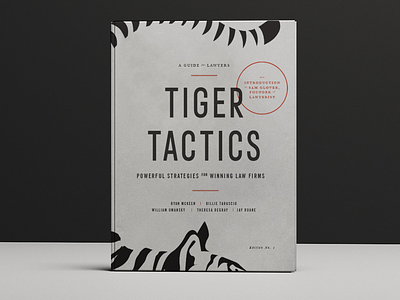 Tiger Tactics | Book Cover book cover lawyer lynx tactic tiger