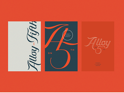Alloy on 5th Branding branding building event logo lynx number philadelphia real estate typography venue