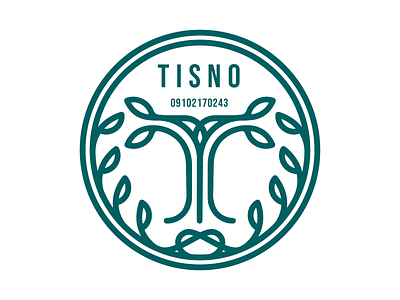 Tisno stamp branding design graphic design illustration logo typography vector