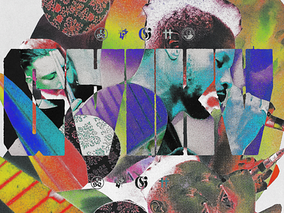 Gaika Collage collage design gaika graphic design johannesburg lex trickett